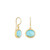 Turquoise Drop Earrings [JEOTH0969]