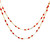 Estate Gold and Beaded Coral Necklace [2XEST0371]