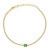 Emerald Bezel Bracelet [JBOTH1412]