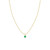 Emerald Pendant Necklace [JNPEN1270]