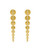 Disc Drop Earrings [JEOTH0436]