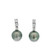 Estate Tahitian Pearl Drop Earrings [JEOTH1278]
