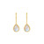Moonstone Drop Earrings [JEOTH1524]