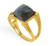 Mini Plaza Ring Labradorite [JROTH0390]