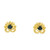 Estate Sapphire and Baroque Cultured Pearl Drop Earrings [JEOTH1577]