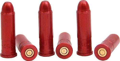 CARLSONS SNAP CAP .38/.357 ALUMINUM 6PK