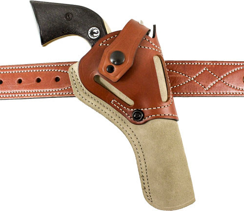 DESANTIS WILD HOG HOLSTER LTHR AMBI COLT SAA 5 1/2" NATURAL