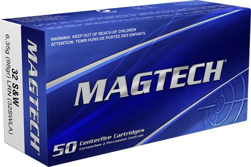 MAGTECH 32 S&W LONG 98GR LEAD-RN 50RD 20BX/CS