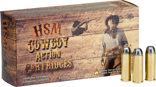 HSM COWBOY 38-40 WIN 180GR RNFP 50RD 10BX/CS
