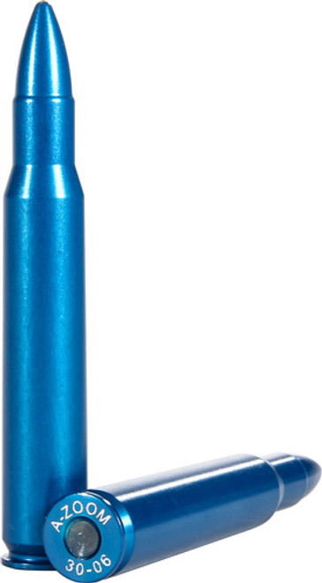 A-ZOOM METAL SNAP CAP BLUE .30-06 5-PACK