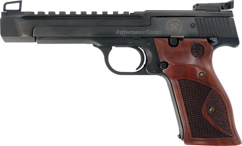 S&W 41-OR 22LR 5.5" HB AS 10SH OPTICS READY BLUE WOOD