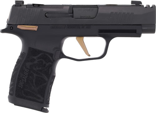 SIG P365 XL COMP 9MM 3.1" XRAY-3 OR (2)12RD ROSE KIT BLK