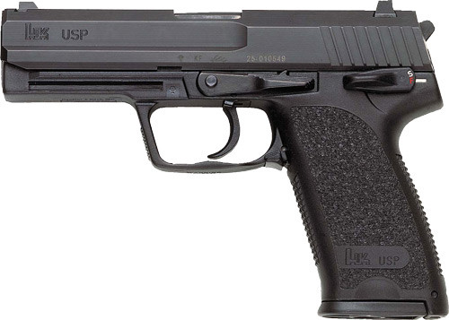 HK USP45 V1 DA/SA 45ACP 4.41" BBL 2-10RD BLACK