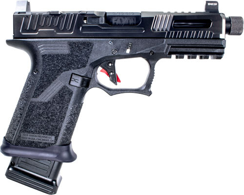 FAXON FX19 HELLFIRE 9MM 4.6" NS 15RD THREADED BLACK