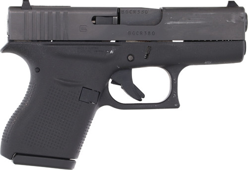 USED GLOCK 43 PISTOL 9MM 2-6RD MAGS GOOD CONDITION