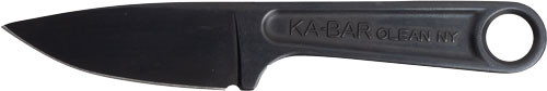 KA-BAR FORGED WRENCH KNIFE 3" PLAIN EDGE BLACKOUT W/SHTH