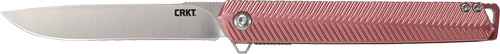 CRKT STYLUS 3.18" PLAIN EDGE ASSISTED OPEN SS/MAROON