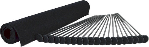 GSS MEDIUM RIFLE ROD KIT 20BLK RIFLE RODS .22 CAL 19"X30"