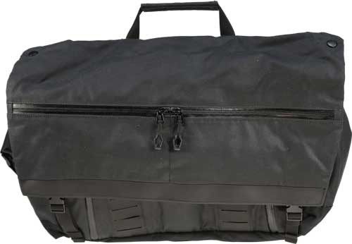 GREY GHOST GEAR WANDERER BAG 2.0 WAXED CANVAS BLACK