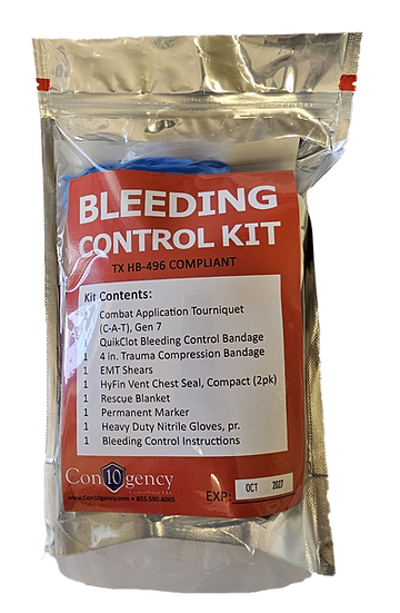 Bleeding Control Kit | Education