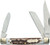 UNCLE HENRY KNIFE NEXT GEN STAGLON JR FOLDING 3-BLADE
