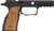 SHARPS BROS. P320 GRIP MODULE NO SAFETY BLACK W/ CHERRY WOOD