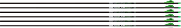 EASTON AXIS 5MM 400 W/ HALFOUT 6-PACK W/ 2" BLAZER VANES