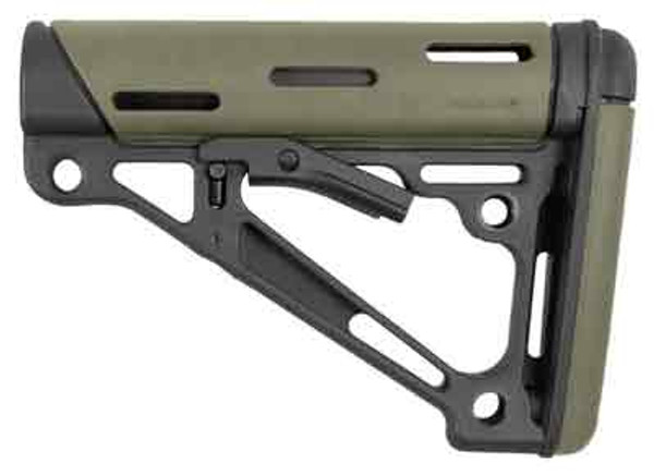 HOGUE AR-15 COLLAPSIBLE STOCK OD GREEN RUBBER COMMERCIAL