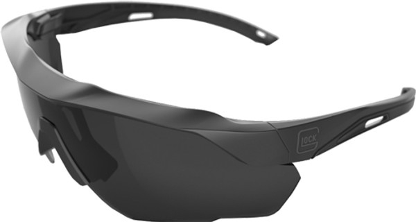 GLOCK TACTICAL GLASSES CROSSOVER BLACK SMOKE LENS