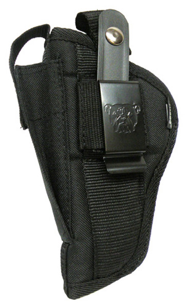 BULLDOG EXTREME SIDE HOLSTER BLACK LRG FRM AUTO 4-4.5" BBL