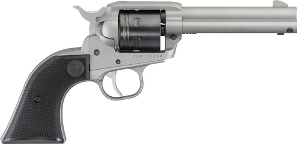 RUGER WRANGLER 22LR 4.62" FS 6-SH SILVER SYNTHETIC