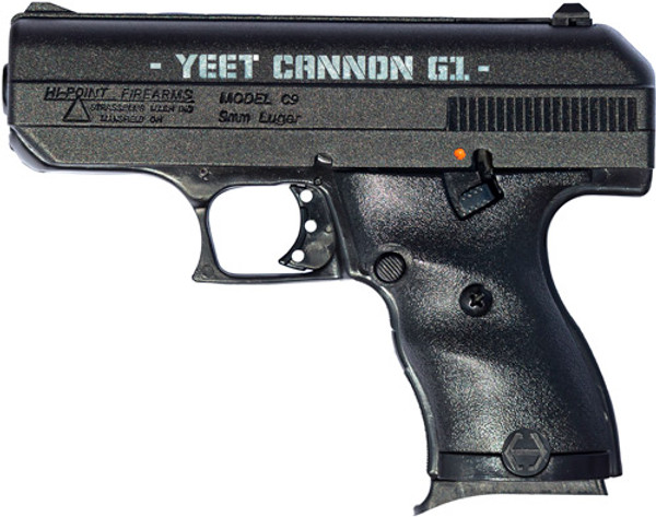 HI-POINT PISTOL C9 9MM 8RD YEET CANNON G1 BLACK