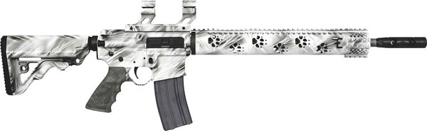 RRA LAR15 PREDATOR2 223 WYLDE W/SCOPE MOUNT 16" BBL GHOST