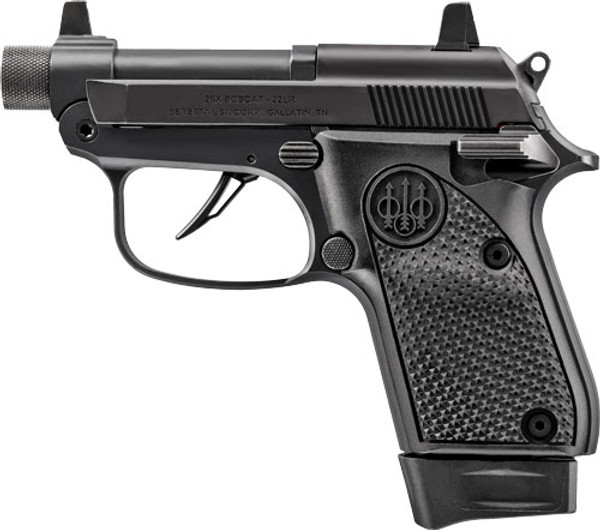 BERETTA 20X 22LR 2.8" FS 8-SH BLACK POLY W/THREADED BARREL