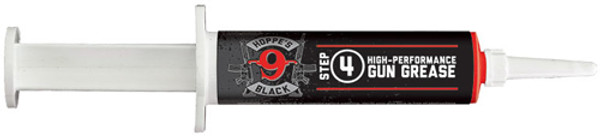 HOPPES BLACK GREASE SYRINGE SYNTHETIC POLYMER FORMULA