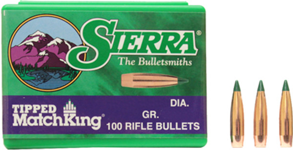 SIERRA BULLETS .30 CAL .308 175GR HP-BT MATCH TMK 100CT