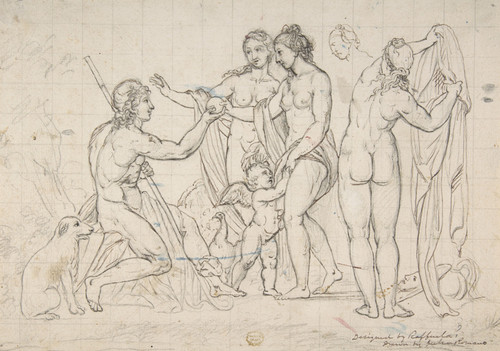 Gallery Edition study of After Raphael's Judgment of Paris.