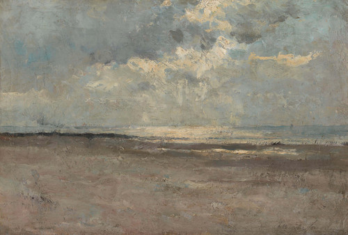 Gallery Edition study of Albert Baertsoen's Reflections on the Sea.