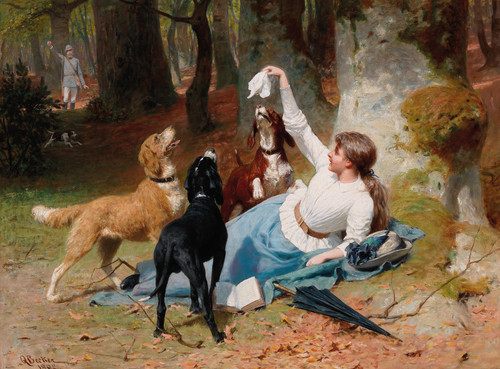 Gallery Edition study of Albert Becker's Found.