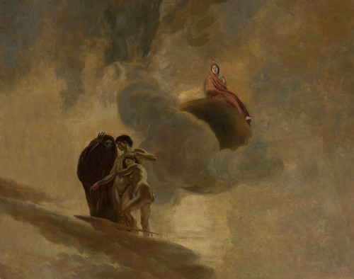 Gallery Edition study of Albert Besnard's La Pensée.