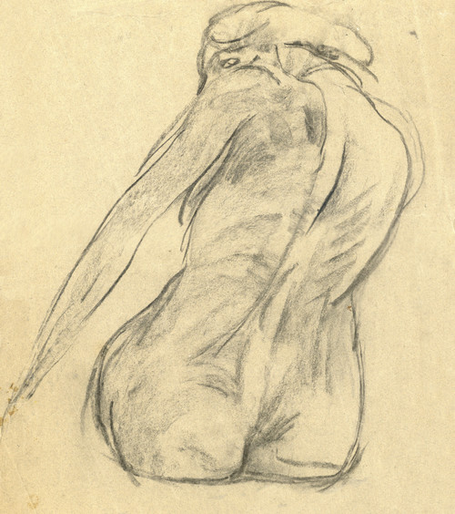 Gallery Edition study of Albert Daenens's lichaam.
