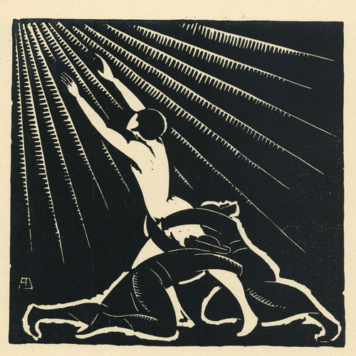 Gallery Edition study of Albert Daenens's Solstice.