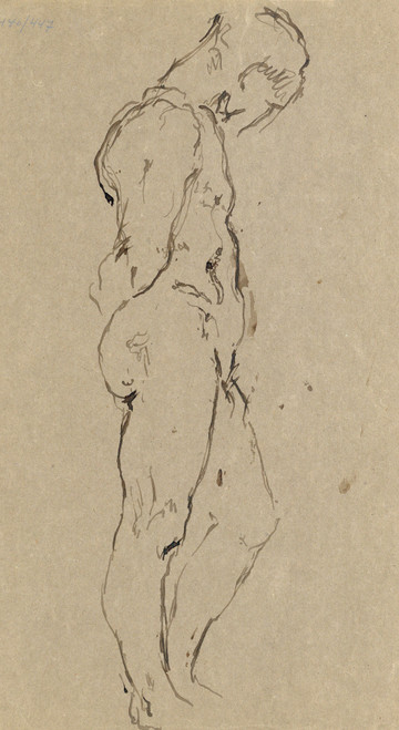 Gallery Edition study of Albert Daenens's Staande figuur.