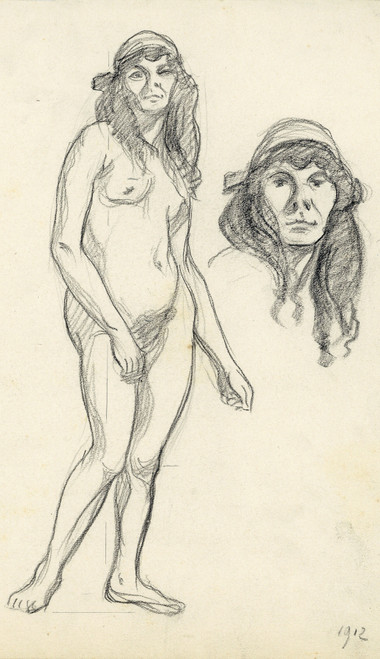Gallery Edition study of Albert Daenens's Staande figuur.