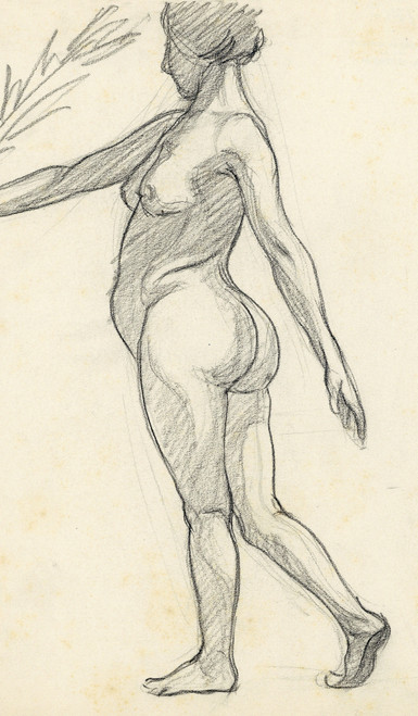 Gallery Edition study of Albert Daenens's Staande figuur.