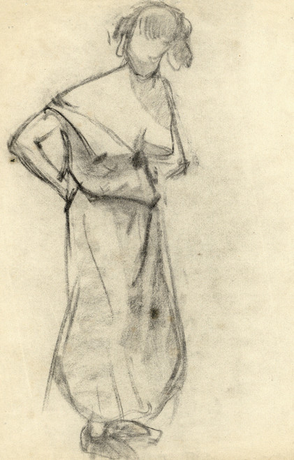 Gallery Edition study of Albert Daenens's Staande figuur.