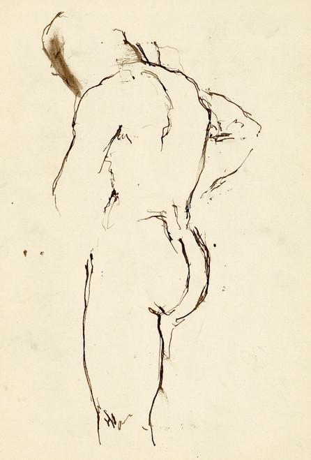 Gallery Edition study of Albert Daenens's Staande figuur.