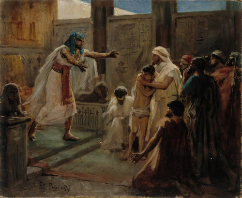 Gallery Edition study of Albert Edelfelt's Joseph And His Brother.