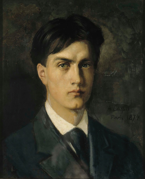 Gallery Edition study of Albert Edelfelt's Self-Portrait.