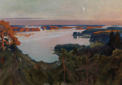 Gallery Edition study of Albert Edelfelt's View Over Haikko.